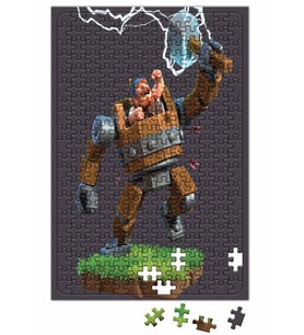 Clash of Clans Maquina de Batalha Puzzle 240 Parça Yapboz