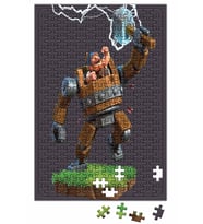 Clash of Clans Maquina de Batalha Puzzle 240 Parça Yapboz