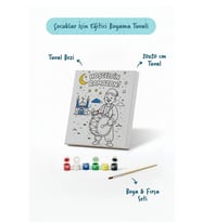 Ramazan Eğitici Boyama Seti Davulcu ile Hoş Geldin Ramazan (Şövalesiz)