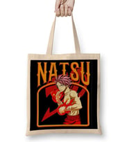 Fairy Tail Natsu Dragneel Fighting Stance Bez Çanta Uzun Saplı