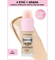 Maybelline Instant Perfector Glow 4 Etki 1 Arada Fondöten- 01 Light