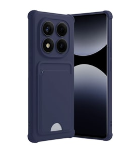 Xiaomi Redmi Note 14 Pro 4G Kelvin Kartvizitli Silikon - Lacivert