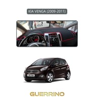 KİA VENGA 2009-2011TORPİDO KORUMA HALISI GRİ KENAR