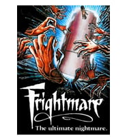 Frightmare Tablo Ahşap Poster Dekoratif