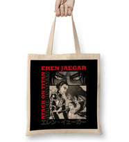 Attack On Titan Eren Jaegar Bez Çanta Uzun Saplı