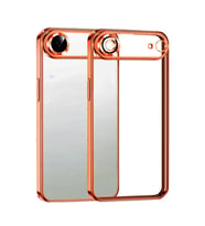 Apple iPhone 17 Air Razer Lensli Silikon - Turuncu