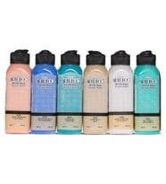Artdeco Akrilik Boya 140 ml. x 6 Renk Aqua Set 