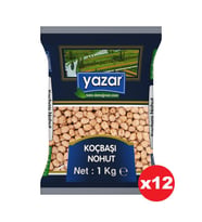 Yazar Koçbaşı Nohut 1 Kg. x 12 Adet