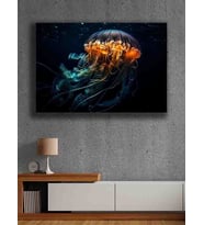 Koç stüdyo Modern tasarım kanvas tablo 50x70 (Çok Renkli)