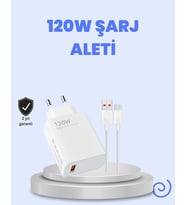 120 Watt Turbo Şarj Redmi Note 10 11 12 Uyumlu