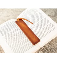 Deri Kitap Ayracı, Efektli Taba