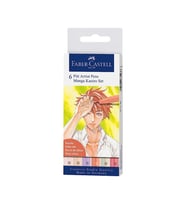 Faber-Castell Pitt Artist Pen Manga 6lı set, Kaoiro