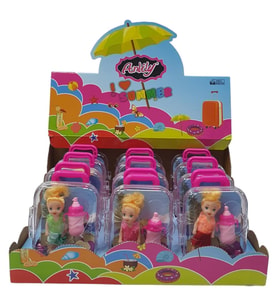 Anlily Biberonlu Bebek ve Bavulu - 02292