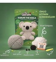 The Gurumi Koala Örgü Öğrenme Kiti (TG005)