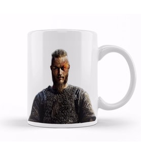 Ragnar Lothbrok Kupa Bardak Porselen