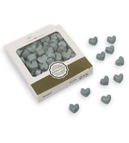 Mühür Mumu Eritme Kalp Boncuk Paket Model No: 15 SATEN GRİ