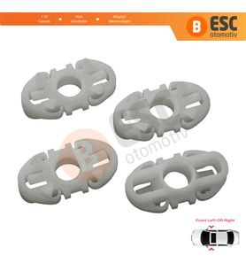 Ford Transit MK5 6 7 EY FY TT9 1994-2014 için Makas Tip Cam Kriko Kayar Pivot Kılavuz Klipsi