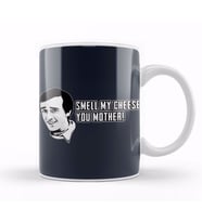 Alan Partridge Smell My Cheese Quote Kupa Bardak Porselen