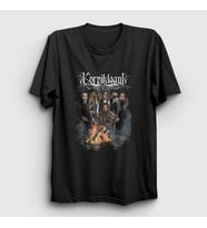 Presmono Unisex Siyah Band Korpiklaani T-Shirt 394897tt