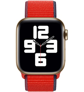 Watch Kırmızı Hasır Kordon 42-44 mm Akıllı Saat Kayışı