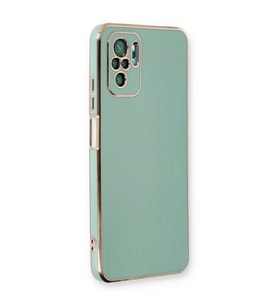 Microsonic Xiaomi Redmi Note 10S Kılıf Olive Plated Yeşil
