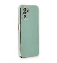 Microsonic Xiaomi Redmi Note 10S Kılıf Olive Plated Yeşil