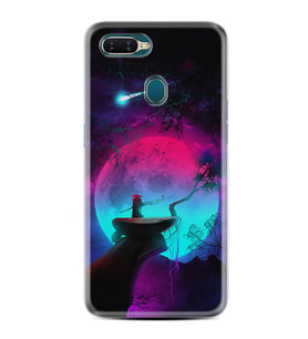 Oppo Ax7 Kılıf Resimli Desenli Silikon Platinium Series Lost Warrior 1840