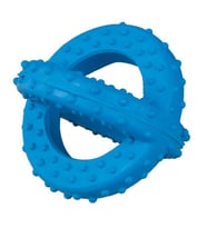 Lastik Sarmal Köpek Oyuncağı (Mavi) 7,5 cm
