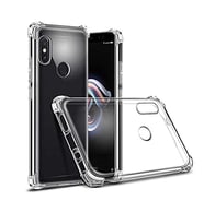 Coverzone Xiaomi Mi A2 Lite ile uyumlu K?l?f Z-Nitro Anti Shock Silikon Kapak Kamera Korumal? Anti?ok Airbag K�?e Korumal? Silikon ?effaf K?l?f