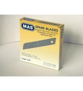 Mas 579 Maket Bıçağı Yedeği Büyük 10'Lu