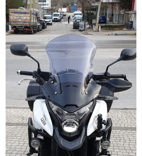 MOTOCAM Honda VFR 1200 Ön Cam 2012-2015 Model 50cm Füme Renkli 4mm