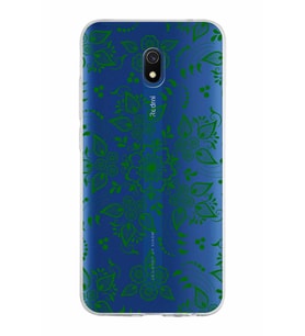 Xiaomi Redmi 8A Uyumlu Kapak Nostalji Desen Tasarımlı Şeffaf Silikon Kılıf