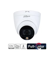 Lexroo Dahua HAC-HDW1209TLQ-LED 2MP Full Color Dome Güvenlik Kamerası 2.8 mm 4in1 20 m Renkli Gece