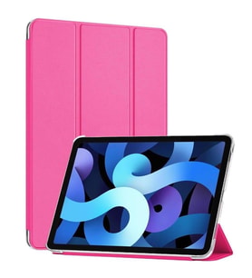 Ceponya Huawei Mate Pad T10 Kılıf Uyumlu Smart Cover Standlı Kapaklı (Pembe)