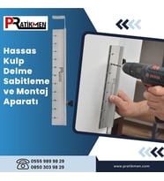 Hassas Kulp Delme Sabitleme ve Montaj Aparatı 320 mm