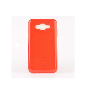 Samsung Galaxy J2 Uyumlu Kılıf Zore Shining Silikon (Kırmızı)