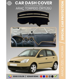 FORD FİESTA (2002-2009) Torpido Örtüsü Ön Panel Koruma Tam Uyum Çatlamayı Önler Kolay Montaj
