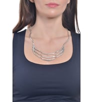 Kadın Antik Gümüş Kaplama Kombin Bohem Kolye