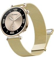 Huawei Watch GT 6/5/4 41mm -GT 5 Pro 42mm (18mm uyumlu) Kordon Çift Mıknatıslı M (Gold)