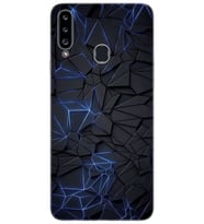 Samsung Galaxy A20S (SM-A207F) Uyumlu Kılıf Desen Baskı Silikon Karmaşık Design STK:1874