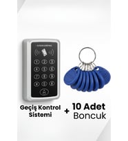 Rfıd Şifreli Kapı Kilidi Şifreli ve Kartlı Geçiş Sistemi Kartlı Geçiş Kontrol Sistemi 10Boncuklı
