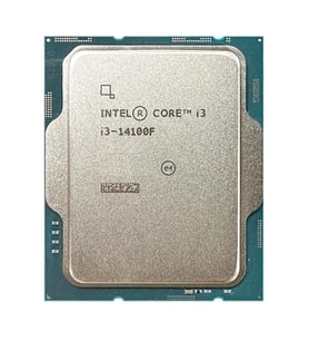 INTEL CORE i3 14100F 17MB 4çekirdekli VGA YOK 1700p 58w Kutusuz+Fansız