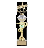 ODAK KUPA - Figürlü Kupalar - At / Binici Figürlü Kupalar FG-065 B - 45 cm