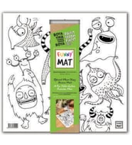 Funny Mat - Sevimli Canavarlar 40x40cm
