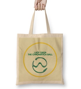 The Chromatica Ball - Logo Bez Çanta Uzun Saplı