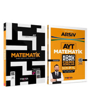 Marka Yayınları AYT Matematik Soru Bankası ve Konu Konu Çıkmış Sorular Seti 2 Kitap