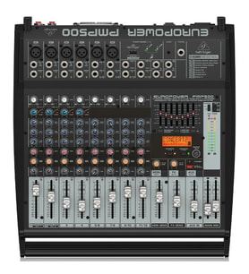 BEHRINGER PMP500 Europower 500 Watt 12 Kanal Power Mixer