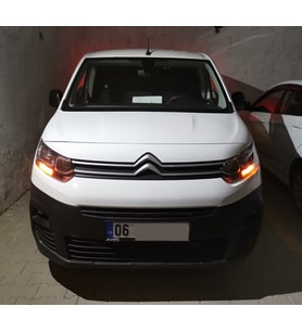 Citröen Berlingo Turuncu Led Gündüz Farı Aydınlatma Ampulu FEMEX W21W