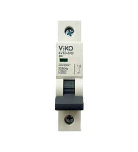 Viko B4 1x4A Sigorta Tek Fazlı Devre Koruma Anahtarı (Beyaz)