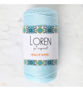 Loren Macrame Bebe Mavi El Örgü İpi - RM 0221 - 34354